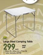 Camp Master Large Steel Camping Table