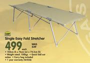 Camp Master Single Easy Fold Stretcher