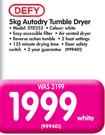 Defy 5kg Autodry Tumble Dryer DTD252