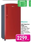 Hisense 200Ltr Single Door Fridge H200RRE