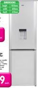 Defy 367Ltr Combi Fridge Freezer With Water Dispenser DAC353