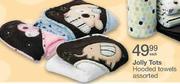 Jolly Tots Hooded Towels Assorted