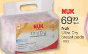 Nuk Ultra Dry Breast Pads-80's
