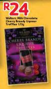 Walkers Milk Chocolate Cherry Brandy Liquours Truffles-120g