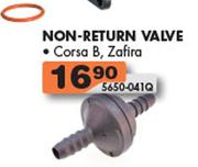 Opel Parts Non Return Valve
