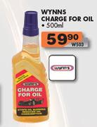 Wynn's Charge For Oil(W503)-500ml