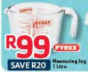 Pyrex Measuring Jug-1Ltr