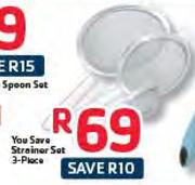 Prestige You Save Strainer Set-3 Piece