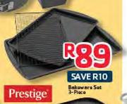 Prestige Bakeware Set-3 Piece