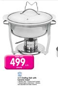 3.7L Chafing Dish With Ceramic Insert
