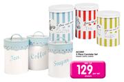Accent 3 Piece Cannister Set
