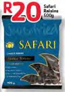 Safari Raisins-500G