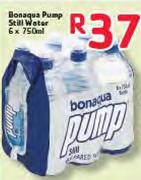 Bonaqua Pump Still Water-6x750Ml