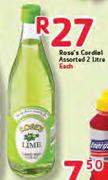 Rose's Cordial Assorted-2L