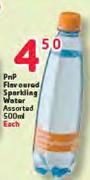 PnP Flavoured Sparkling Water Assorted-500Ml 