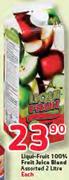 Liqui-Fruit 100% Fruit Juice Blend Assorted-2L