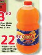 Brookes Oros Original Orange Squash-2Ltr