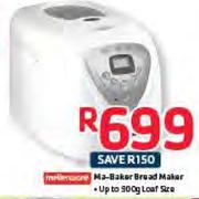 Mellerware Ma-Baker Bread Maker
