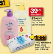 Johnson's Baby Wash Top To Toe/Bedtime Bath