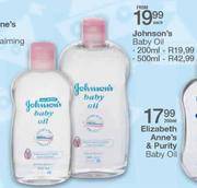 Johnson's Baby Oil-500ml