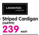 Legend Striped Cardigan
