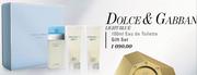 Dolce & Gabban Light Blue 100ml Eau de Toilette Gift Set