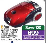 Bauer Vacuum Cleaner SL301