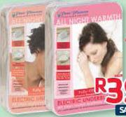 Pure Pleasure Queen Fleece Fully-Fitted Electric Blanket