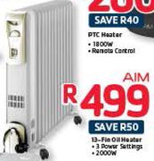 Aim 13 Fin Oil Heater