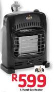Alva 1 Panel Gas Heater