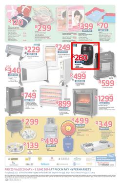 Pick N Pay Hypermarket : Big Deals (20 May - 8 Jun 2014), page 12