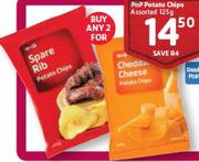 PnP Potato Chips Assorted-2x125g