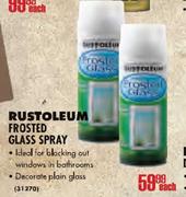 Rustoleum Frosted Glass Spray