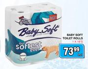Baby Soft Toilet Rolls- 1 x 18's
