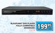 Blaupunkt DVD Player Fully Compatible 350 x 80 x 265 - 1 x 1's