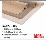 Jackpot Rug Each