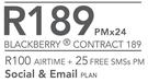 Blackberry 9720 Smartphone-On Blackberry Contract 189