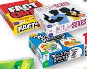 Fact Or Crap, Battle Of The Sexes Or Would You Rather Game Each