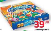 20 Family Games
