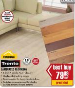 Trento Laminated Flooring 8.3mm,Grade AC3-Class31Per Sqm