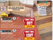 Premia Laminated Flooring 12.3mm,Grade AC4-Class 32-Per Sqm