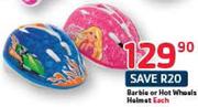 Barbie Or Hot Wheels Helmet-Each