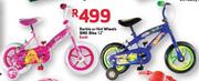 Barbie Or Hot Wheels BMX Bike 12"-Each