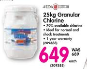 25kg Granular Chlorine