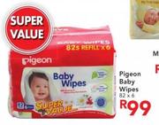 Pigeon Baby Wipes-82x6