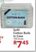 Softi Cotton Buds In Case-100 Buds