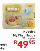 Huggies My First Nappy-24 Nappies