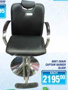 Roxy Chair Captain Barber Black-Each