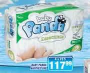 Baby Panda Nappies LRG-4x25's