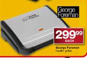 George Foreman Health Griller Each